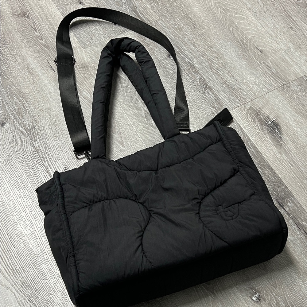 Thirty Years Drift Large Black Tote Bag